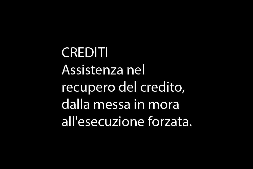 crediti